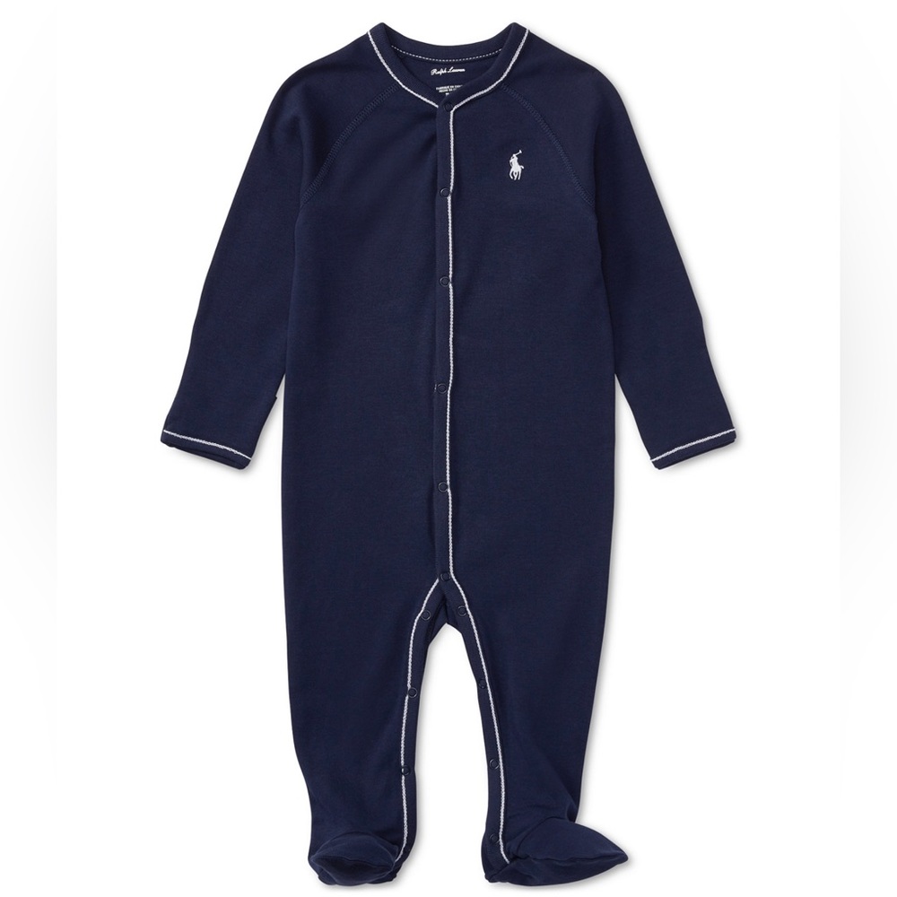Ralph Lauren Baby Boys Cotton Coverall